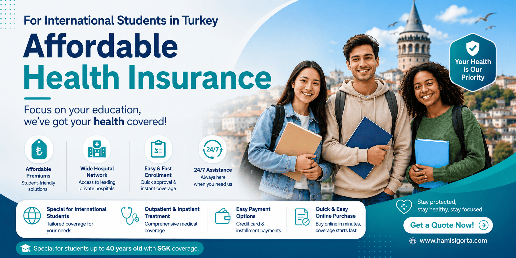 Affordable Health Insurance for International Students in Turkey