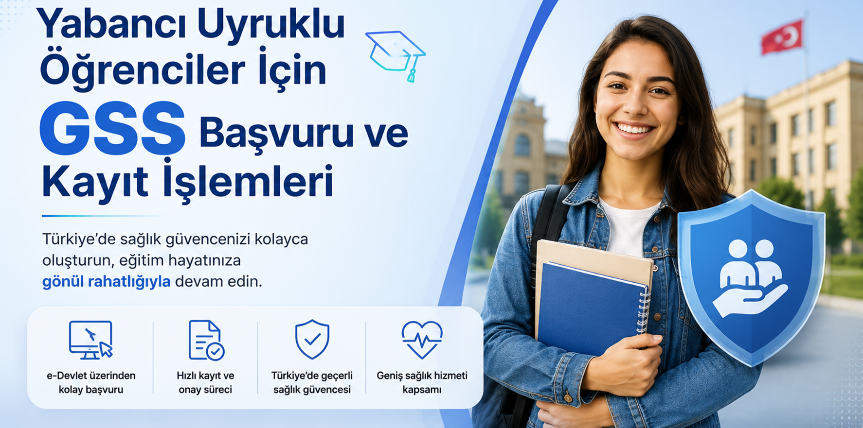 Yabancı Uyruklu Öğrenciler için Genel Sağlık Sigortası (GSS) Rehberi
